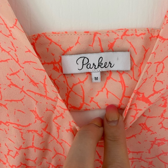 Parker 100% Silk Ruffled Layer Tank - Picture 2 of 4